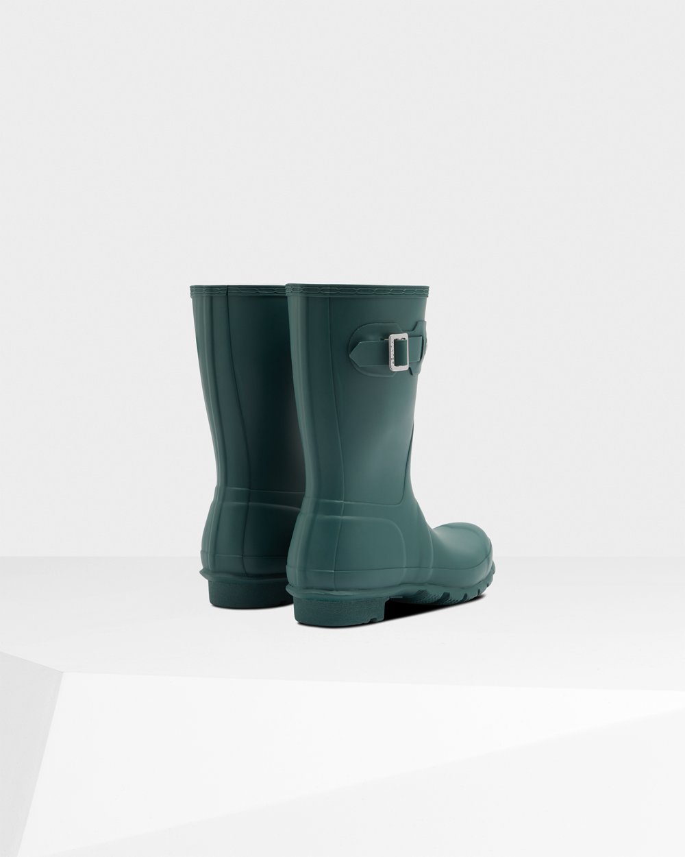 Botas De Cortas Original Hunter Mujer - Verdes - 087916WIJ